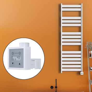 Radiva - Bora Bora Elektrikli Havlupan 500x1600 Beyaz (KTX3 Termostat) 1000W