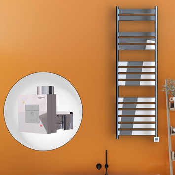 Radiva - Bora Bora Sèche Serviettes Electrique 500x1600 Chrome Ktx1 600 Watt