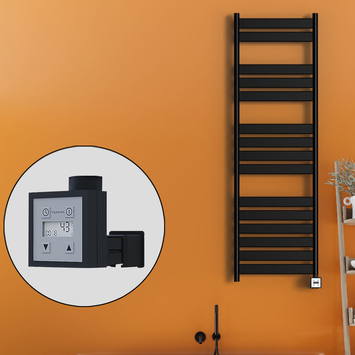 Radiva - Bora Bora Elektrikli Havlupan 500x1600 Mat Siyah Ktx3 1000 W Radiva - Bora Bora Elektrikli Havlupan 500x1600 Mat Siyah Ktx3 1000 W