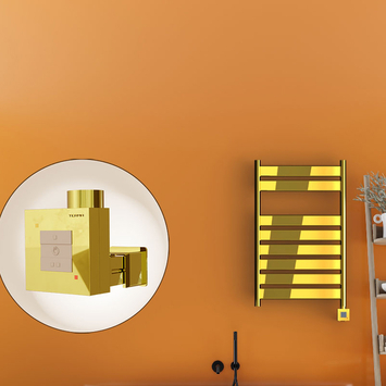 Radiva - Bora Bora Electric Towel Warmer 500x800 Gold Ktx1 200 W