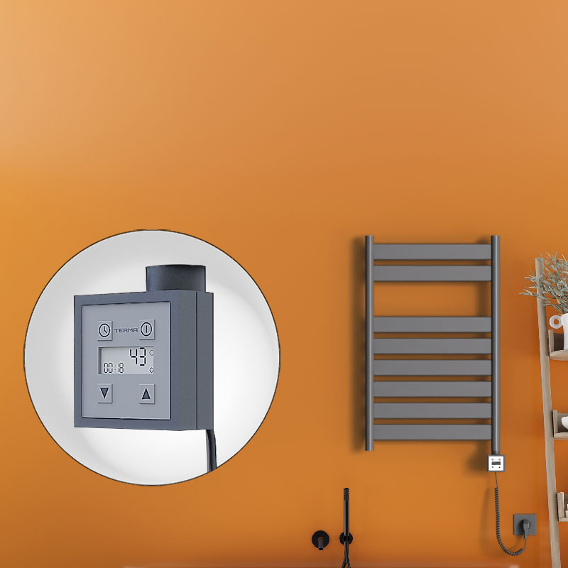 Bora Bora Elektrikli Havlupan 500x800 Antrasit (KTX3 Termostat) 300W Spiral Kablolu