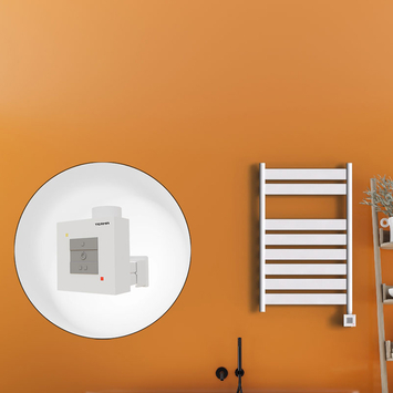 Radiva - Bora Bora Sèche Serviettes Electrique 500x800 Blanc Ktx1 300 Watt Radiva - Bora Bora Sèche Serviettes Electrique 500x800 Blanc Ktx1 300 Watt