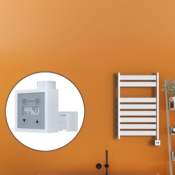 Radiva - Bora Bora Elektrikli Havlupan 500x800 Beyaz (KTX3 Termostat) 300W