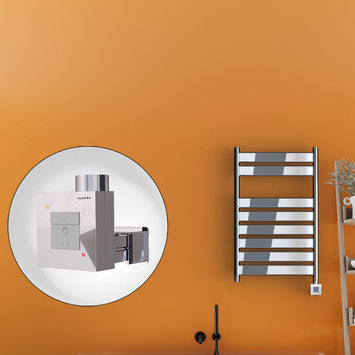 Radiva - Bora Bora Elektrikli Havlupan 500x800 Krom (KTX1 Termostat) 300W