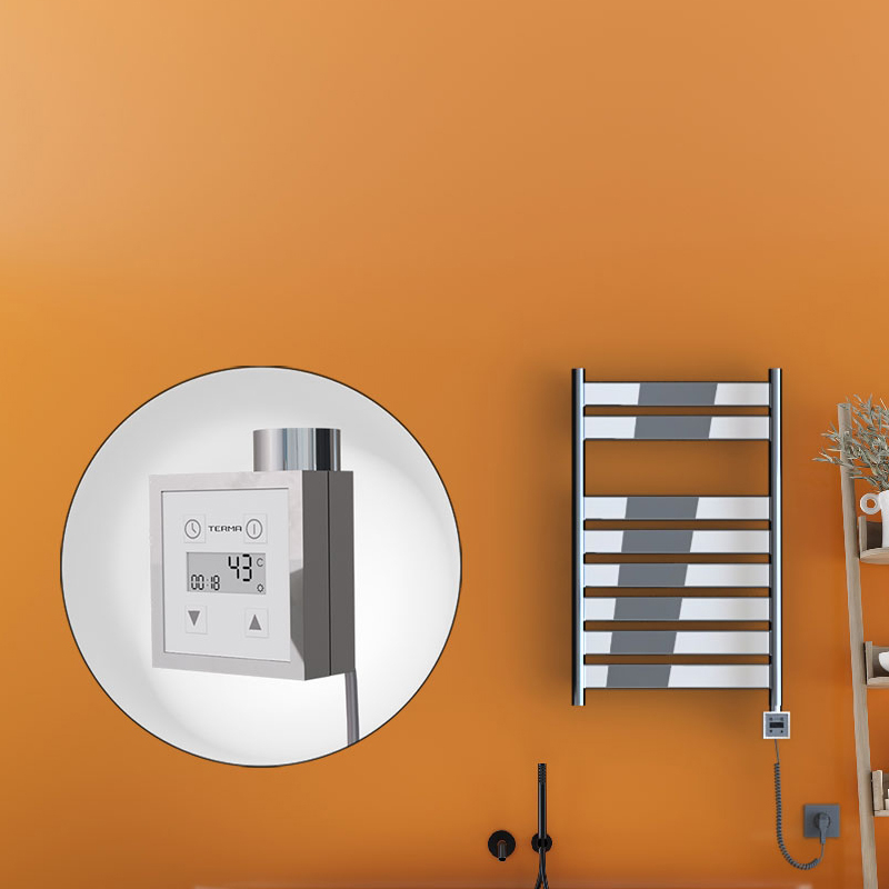 Bora Bora Elektrikli Havlupan 500x800 Krom (KTX3 Termostat) 300W Spiral Kablolu