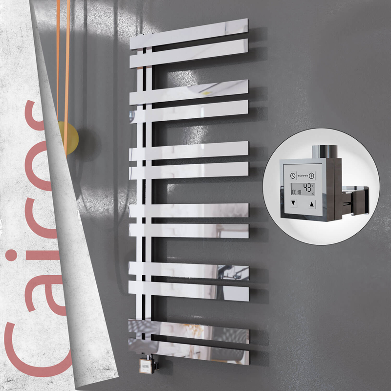 CAICOS Elektrikli Paslanmaz Çelik Havlupan 400x1530 Ayna Polisaj (KTX3 Termostat) 600W