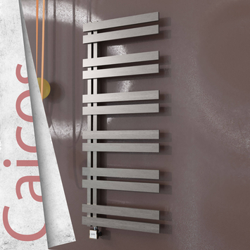 Radiva - Caicos Elektrikli Paslanmaz Çelik Havlupan 400x1530 Satin Polisaj (KTX3 Termostat) 600W