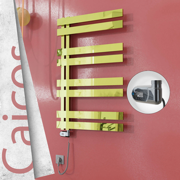 - CAICOS Elektrikli Paslanmaz Çelik Havlupan 400x990 Altın (Thesis Termostat) 300W  - CAICOS Elektrikli Paslanmaz Çelik Havlupan 400x990 Altın (Thesis Termostat) 300W