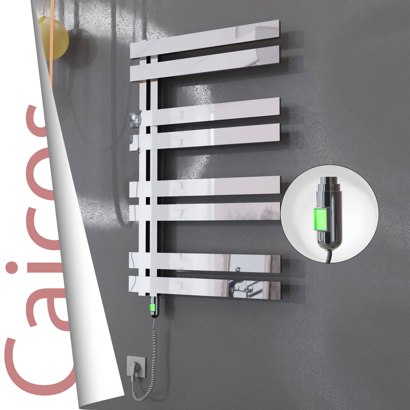 CAICOS Elektrikli Paslanmaz Çelik Havlupan 400x990 Ayna Polisaj (On/Off Düğmeli) 300W