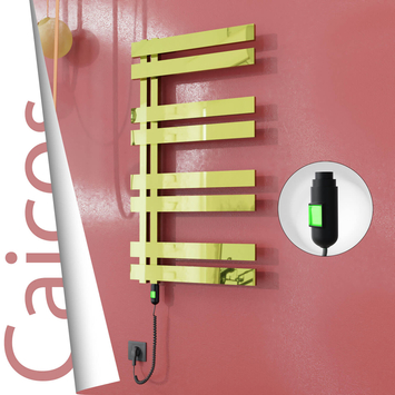 - CAICOS Elektrikli Paslanmaz Çelik Havlupan 500x990 Altın (On/Off Düğmeli) 300W  - CAICOS Elektrikli Paslanmaz Çelik Havlupan 500x990 Altın (On/Off Düğmeli) 300W