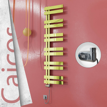 - CAICOS Elektrikli Paslanmaz Çelik Havlupan 500x990 Altın (Thesis Termostat) 300W  - CAICOS Elektrikli Paslanmaz Çelik Havlupan 500x990 Altın (Thesis Termostat) 300W