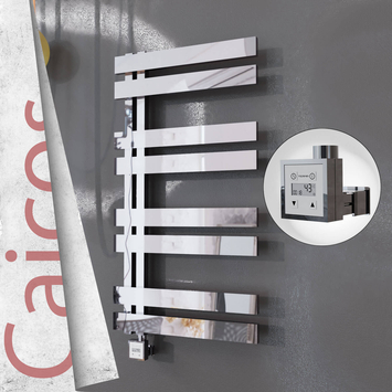 - CAICOS Elektrikli Paslanmaz Çelik Havlupan 500x990 Ayna Polisaj (KTX3 Termostat) 300W  - CAICOS Elektrikli Paslanmaz Çelik Havlupan 500x990 Ayna Polisaj (KTX3 Termostat) 300W