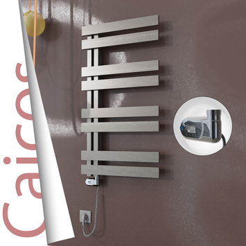 - CAICOS Elektrikli Paslanmaz Çelik Havlupan 500x990 Satin Polisaj (Thesis Termostat) 300W  - CAICOS Elektrikli Paslanmaz Çelik Havlupan 500x990 Satin Polisaj (Thesis Termostat) 300W