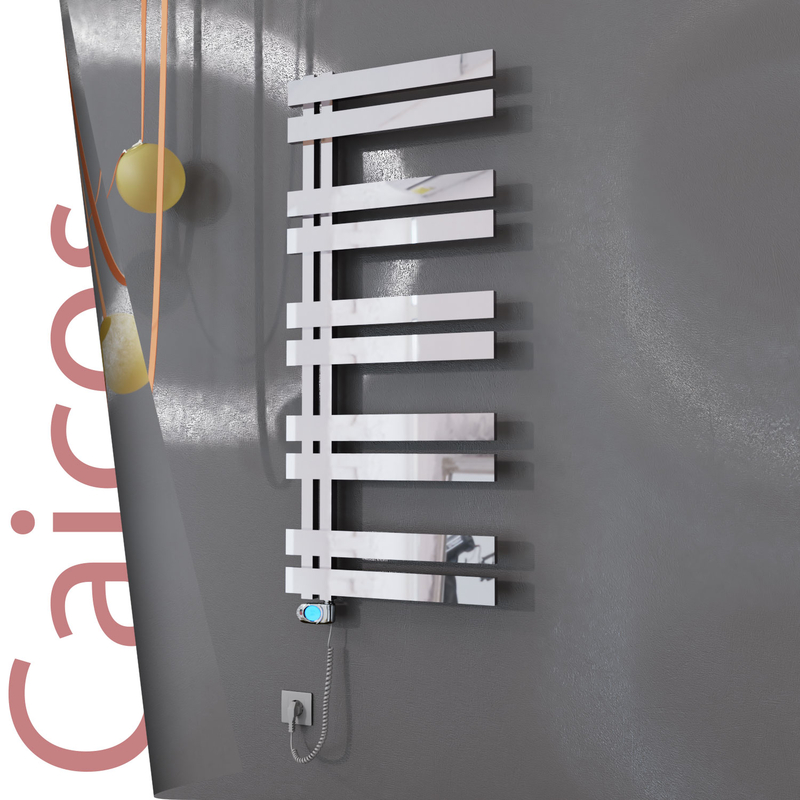 CAICOS Elektrikli Paslanmaz Çelik Havlupan 600x1260 Ayna Polisaj (Musa Termostat) 600W