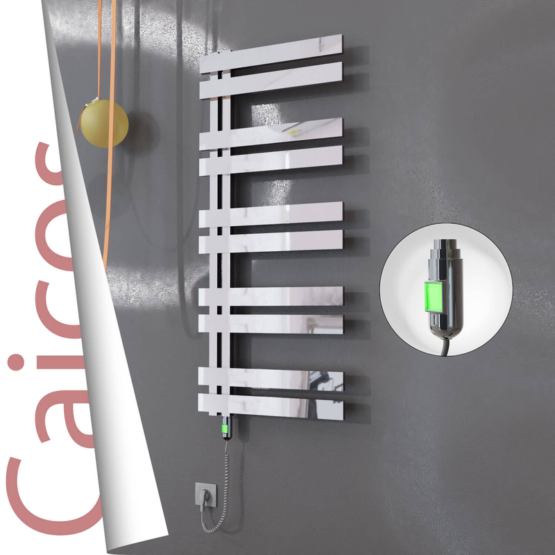 CAICOS Elektrikli Paslanmaz Çelik Havlupan 600x1260 Ayna Polisaj (On/Off Düğmeli) 600W
