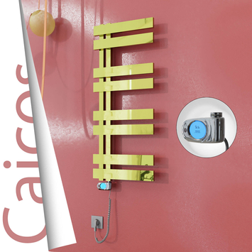 - CAICOS Elektrikli Paslanmaz Çelik Havlupan 600x990 Altın (Musa Termostat) 300W  - CAICOS Elektrikli Paslanmaz Çelik Havlupan 600x990 Altın (Musa Termostat) 300W