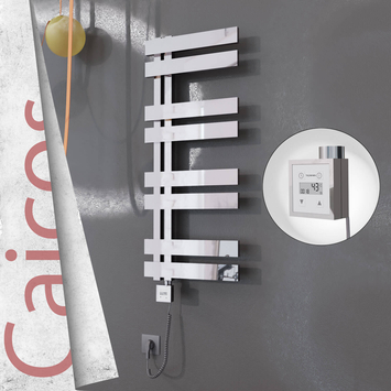 - CAICOS Elektrikli Paslanmaz Çelik Havlupan 600x990 Ayna Polisaj (KTX3 Termostat) 300W Spiral Kablolu  - CAICOS Elektrikli Paslanmaz Çelik Havlupan 600x990 Ayna Polisaj (KTX3 Termostat) 300W Spiral Kablolu