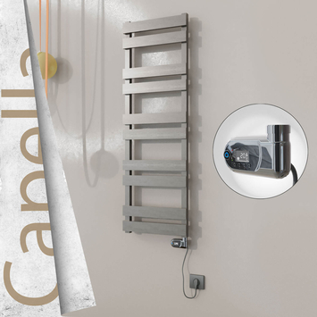 Radiva - Capella Elektrikli Paslanmaz Çelik Havlupan 400x1260 Ayna Polisaj (On/Off Düğmeli) 300W