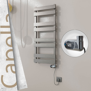 Radiva - Capella Elektrikli Paslanmaz Çelik Havlupan 400x990 Ayna Polisaj (On/Off Düğmeli) 300W