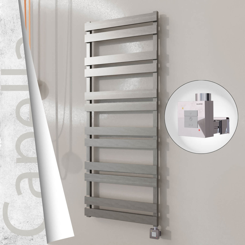 CAPELLA Elektrikli Paslanmaz Çelik Havlupan 600x1530 Satin Polisaj (KTX1 Termostat) 600W