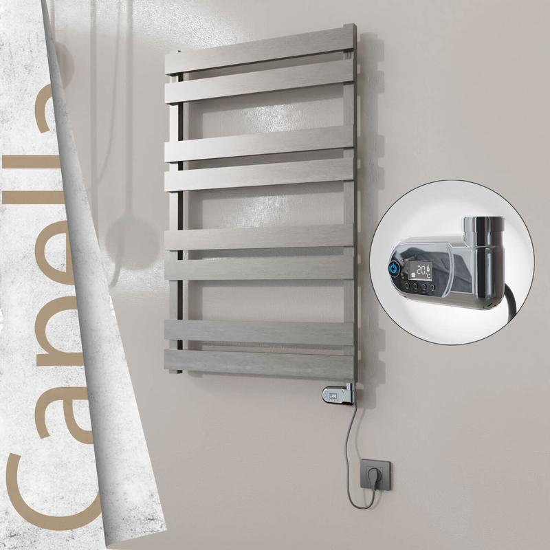 CAPELLA Elektrikli Paslanmaz Çelik Havlupan 600x990 Ayna Polisaj (On/Off Düğmeli) 300W