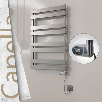 Radiva - Capella Elektrikli Paslanmaz Çelik Havlupan 600x990 Ayna Polisaj (On/Off Düğmeli) 300W
