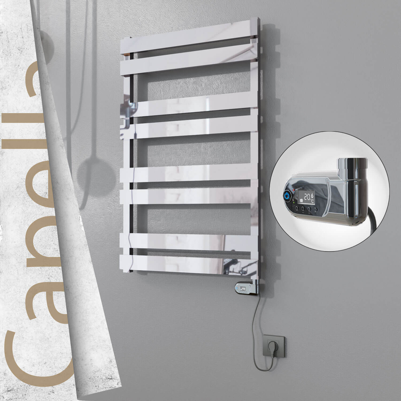 CAPELLA Elektrikli Paslanmaz Çelik Havlupan 600x990 Satin Polisaj (On/Off Düğmeli) 300W