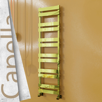 Radiva - Capella Paslanmaz Çelik Havlupan 400x1530 Altın