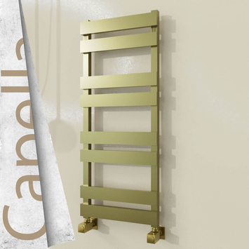 - CAPELLA Paslanmaz Çelik Havlupan 400x990 Satine Altın  - CAPELLA Paslanmaz Çelik Havlupan 400x990 Satine Altın