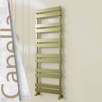 Radiva - Capella Paslanmaz Çelik Havlupan 500x1530 Satine Altın