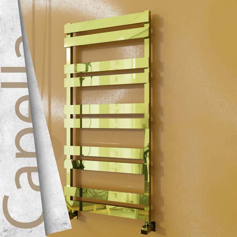 CAPELLA Paslanmaz Çelik Havlupan 600x1260 Altın