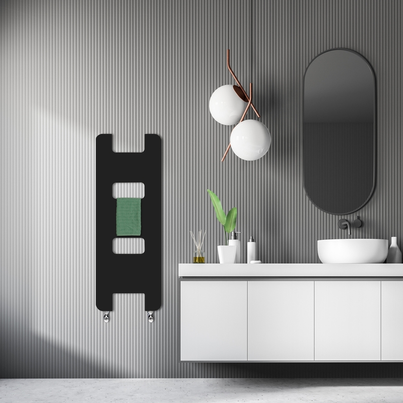 CAPRI İnce Dizayn Havlupan 450x1190 Siyah