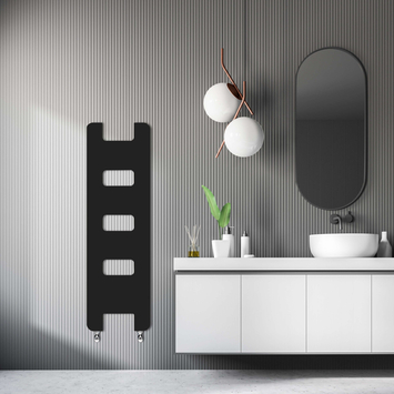 Radiva - Capri İnce Dizayn Havlupan 450x1390 Siyah