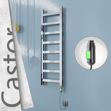 Radiva - Castor Elektrikli Paslanmaz Çelik Havlupan 400x1300 Ayna Polisaj (On/Off Düğmeli) 300W