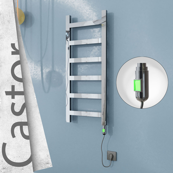 Radiva - Castor Elektrikli Paslanmaz Çelik Havlupan 400x980 Ayna Polisaj (On/Off Düğmeli) 200W