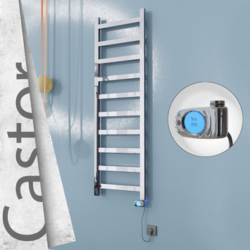 Radiva - Castor Elektrikli Paslanmaz Çelik Havlupan 500x1620 Ayna Polisaj (Musa Termostat) 300W