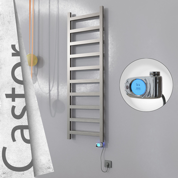 Radiva - Castor Elektrikli Paslanmaz Çelik Havlupan 500x1620 Satin Polisaj (Musa Termostat) 300W