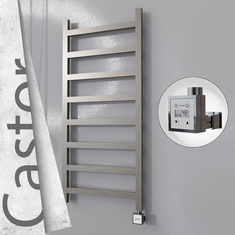 CASTOR Elektrikli Paslanmaz Çelik Havlupan 600x1300 Satin Polisaj (KTX3 Termostat) 300W