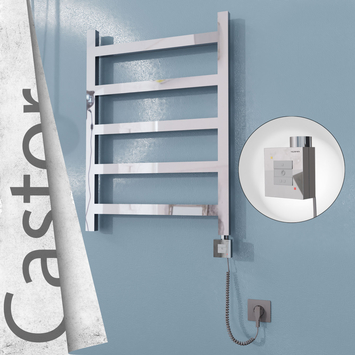 - CASTOR Elektrikli Paslanmaz Çelik Havlupan 600x820 Ayna Polisaj (KTX1 Termostat) 200W Spiral Kablolu  - CASTOR Elektrikli Paslanmaz Çelik Havlupan 600x820 Ayna Polisaj (KTX1 Termostat) 200W Spiral Kablolu