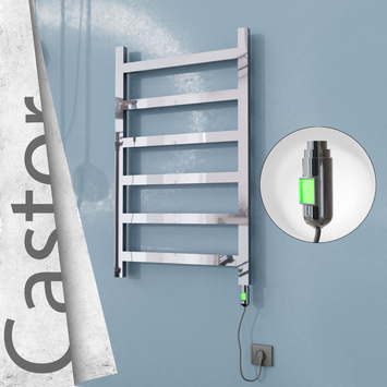 Radiva - Castor Elektrikli Paslanmaz Çelik Havlupan 600x980 Ayna Polisaj (On/Off Düğmeli) 300W