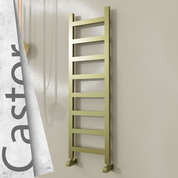 Radiva - Castor Paslanmaz Çelik Havlupan 400x1300 Satine Altın