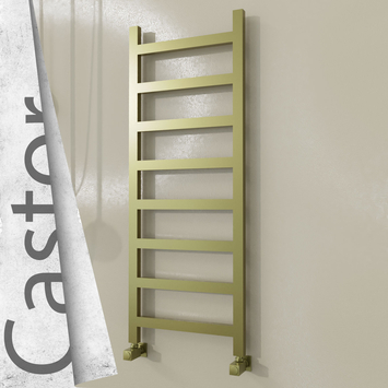 Radiva - Castor Paslanmaz Çelik Havlupan 500x1300 Satine Altın