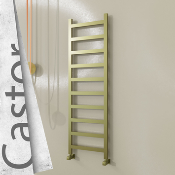 Radiva - Castor Paslanmaz Çelik Havlupan 500x1620 Satine Altın