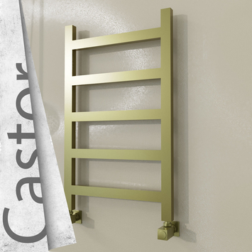 Radiva - Castor Paslanmaz Çelik Havlupan 500x820 Satine Altın