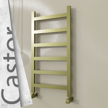 Radiva - Castor Paslanmaz Çelik Havlupan 500x980 Satine Altın