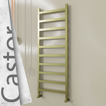 Radiva - Castor Paslanmaz Çelik Havlupan 600x1620 Satine Altın