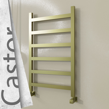Radiva - Castor Paslanmaz Çelik Havlupan 600x980 Satine Altın