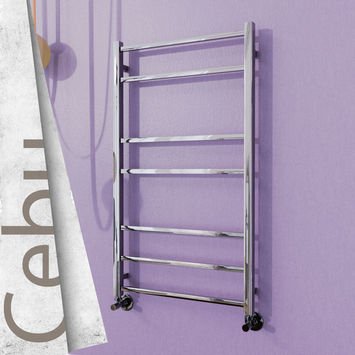 Radiva - Cebu Acier Inoxydable Sèche Serviettes 600x1050 Finition de polissage