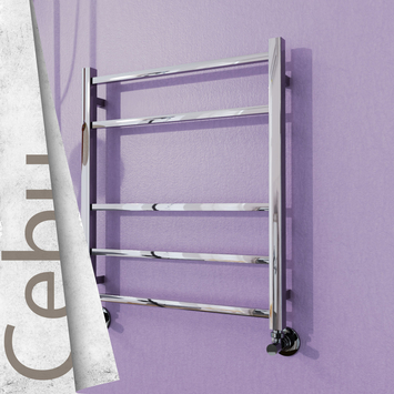 Radiva - Cebu Acier Inoxydable Sèche Serviettes 600x705 Finition de polissage