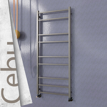  - Cebu Decorative Towel Warmer 600x1395 (Stainless Steel) Satine Finish